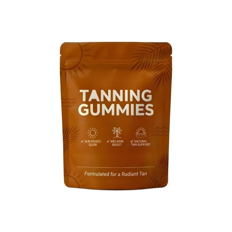 Bräunungsgummis keine Sonne erforderlich unterstützt strahlende Bräune und gesunde Haut vegan und zuckerfrei
