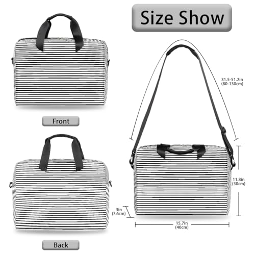 Maletín para laptop unisex 15.7x3x11.8 pulgadas resistente al agua miniatura 6