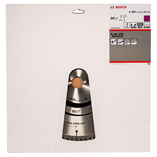 Bosch 2608640452 Circular Saw Blade"Multi Material" Mub 12inx30mm 80T Bosch 2608640452 Circular Saw Blade"Multi Material" Mub 12inx30mm 80T