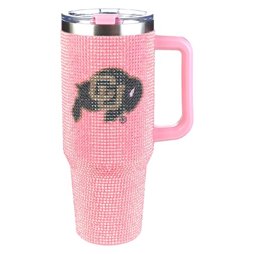 Image of The Memory Company Officially Licensed NCAA - University of Colorado, Boulder 40oz Pink Bling Game Day Tumbler