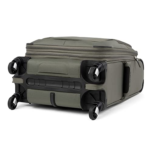 Travelpro Maxlite 5 Softside Expandable Luggage with 4 Spinner Wheels, Lightweight Suitcase, Men and Women, International, Slate Green, Carry-on 19-Inch by Travelpro - Image 6