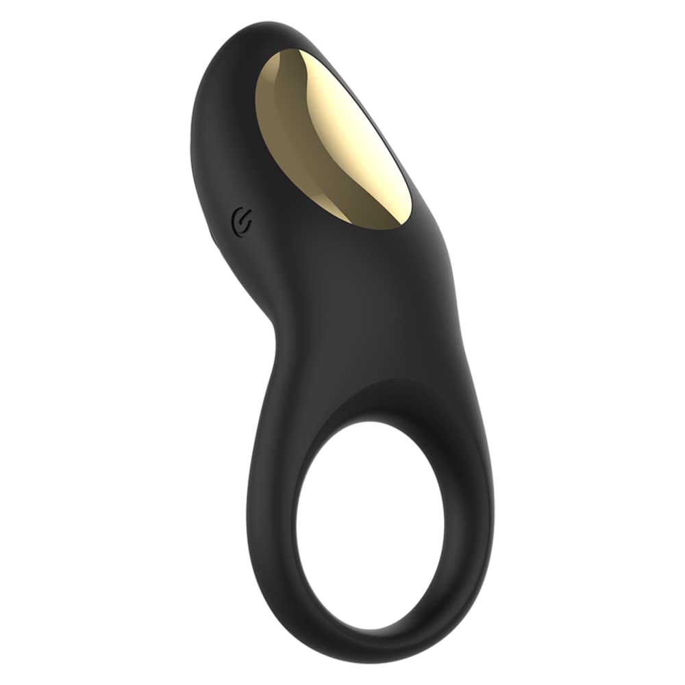 ANELLO FALLICO VIBRANTE PER PENE IN SILICONE NERO CON TELECOMANDO WIRELESS
