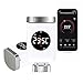 Produktbild SALCAR Smart Heizkörperthermostat TRV801W 2er Set WiFi Thermostat kompatibel mit Amazon Alexa & Google Home Programmierbar Tuya Heizungsthermostat Smartes Heizkörper mit 6X Batterien