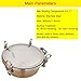 INTBUYING Stainless Steel Pressure Circular Manhole Pressure Sanitary Manhole Cover Tank Round Manway Door Dia 300mm(11.8inch) Round Pressure Manway Tank Door for Food Beverage Chemical Industrial