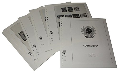 Feuilles pré-imprimées LINDNER Corée du Sud 1990-1995 l'excellence philatélique
