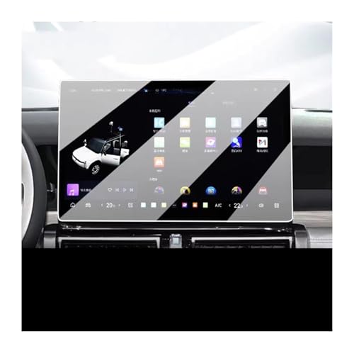 Protecteur GPS voiture verre trempé film protection écran navigation tableau bord Chery iCar 03