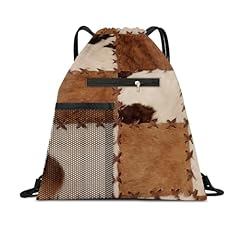 Brown Cow Animal Print