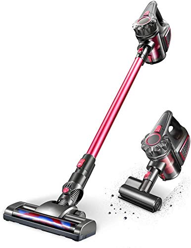 Geräuscharmer Haushaltsstaubsauger ohne Beutel, 2-in-1-Akku-Staubsauger, 10 kPa Saugleistung, Super-Reinigungsleistung, Lithium-Ionen-Batterie