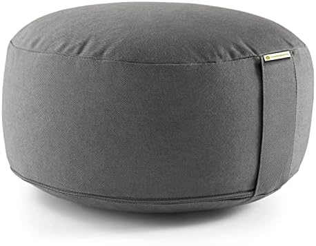 Lotuscrafts Zafu Meditatiekussen Zen Yogakussen - zithoogte 15cm - yoga