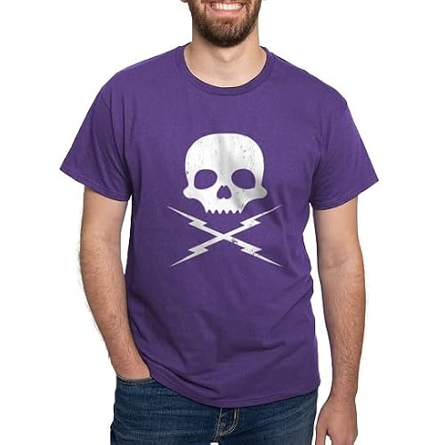 CafePress Death Proof Stuntman Mike Dark T Shirt Men's White Casual Tee