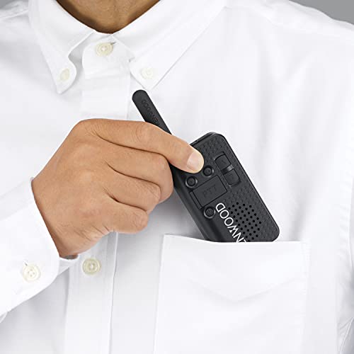 Kenwood Pkt- 23 Pocket-Size Uhf Two-Way Fm Radio (1.5 W Analog), 4-Channel Operation With Voice Guide, Up To 15 Hours Talk-Time (On Battery Saver), Ip54 & 11 Mil-Spec Standards 810 (C, D, E, F & G) #TOP7