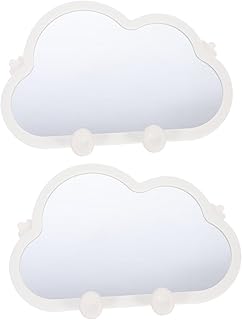 2 piezas de espejo de maquillaje espejo colga...