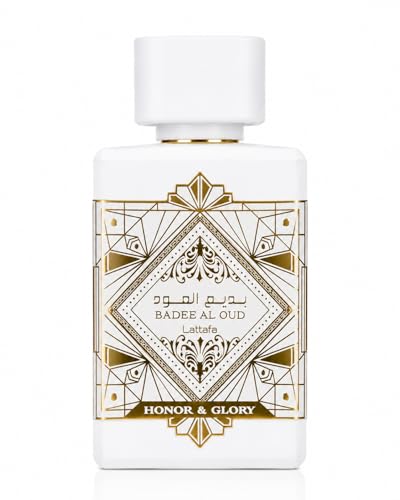 Badee Al Oud Luxury Eau de Parfum Collection Long Lasting Arabian Fragrance for Men & Women Oud Amber Fruity & Spiced Perfumes Premium 100ml Spray (Honor & Glory)