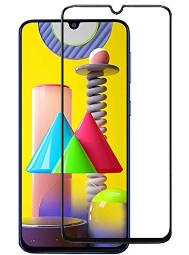 Image of Tempered Glass Screen Protector Compatible For Samsung Galaxy M21 | M31 with Edge to Edge Coverage and with Easy Installation Kit