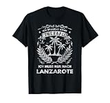 Recuerdo de vacaciones Lanzarote Canarias Camiseta