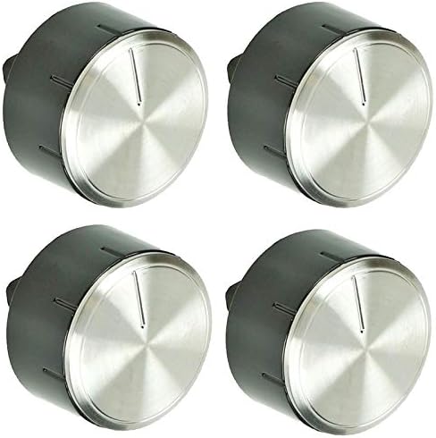 Spares2go Control Knob Switch Button for Bosch Cooker Oven Hob (Pack of 4 Knobs)