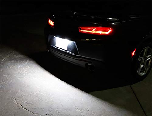 Ijdmtoy (10) 5-Smd-5050 168 194 2825 W5W Led Replacement Bulbs Compatible With Car Interior Map/Dome Lights, License Plate Lights, Parking Lights, Xenon White #TOP5