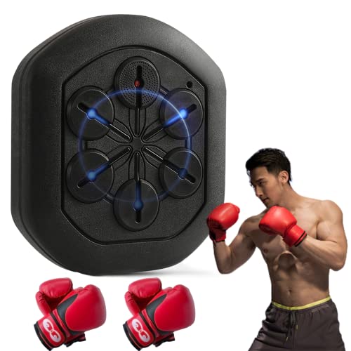 Smart Bluetooth Boxing Machine, Musik Elektronischer Box -Wand Ziel -boxmaschine, Elektronisches Boxtraining Geschwindigkeit Hand-Auge-Reaktion Und Koordination für Erwachsene, Jugendliche und Kinder Cover