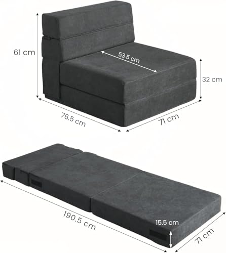 Lista de Sofa Cama Individual Plegable disponible en línea para comprar. 21 Imagen adicional