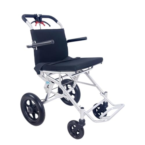 軽量車椅子、スポーツレジャー車椅子、自走式車椅子、折りたたみ式軽量、アウトドア車椅子、折りたたみ式軽量トランジットコンフォート車椅子 (グラファイトカラー)