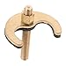 SOESFOUFU 4sets Horseshoe Fastening Kit for Water Faucet Installation Fastener Nut Tool for Kitchen Bathroom Sinks Complete Faucet Repair