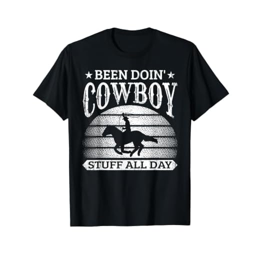 Been Doing Cowboy Stuff All Day Roping Racing Horse Riding T-Shirt