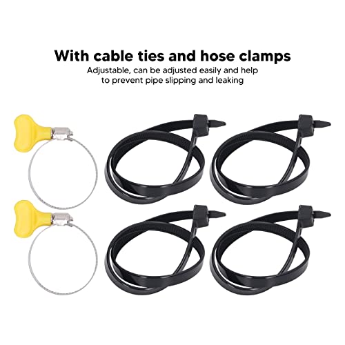 Suportes para tubos de piscina acima do solo Suportes de suporte para mangueiras de piscina com abra