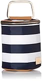 ROSIE POPE Double Bottle Cooler, Navy Stripe