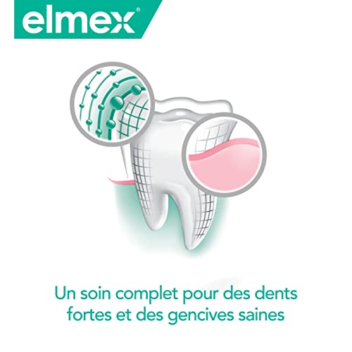 ELMEX - Elmex Sensitive Zahnpasta Original, empfindliche Zahnpasta, 24-Stunden-Schutz mit Fluorid zur Stärkung der Zähne - 75 ml Tube – Ansicht 6