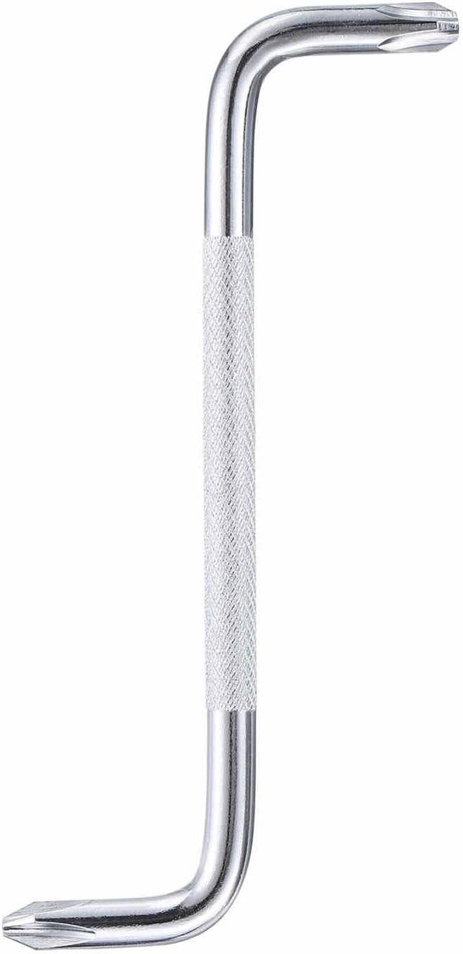 HARFINGTON Offset Screwdriver PH2/PH1 Phillips Cross Head Right Angle 90 Degree Screw Driver Double Ended Z-type Hand Tool for Home Appliance Repair