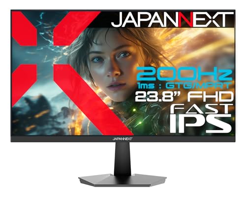 Amazon.co.jp: JAPANNEXT 23.8インチ FAST IPSパネル搭載 200Hz