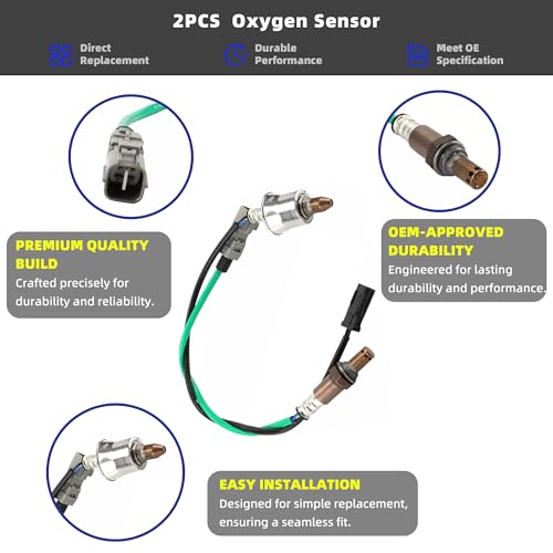 Sensor de Oxígeno O2 para Toyota Camry 2018-2020 Pack 2PCS miniatura 3
