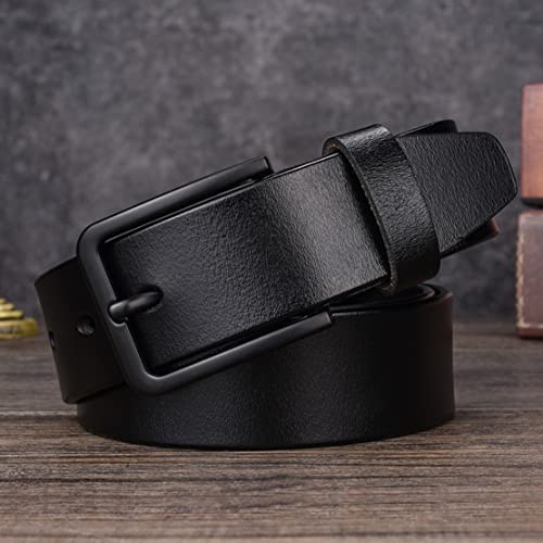West Leathers [2 Pack] Men's Belt, Men's 38Mm Classic Jean Belt #TOP2