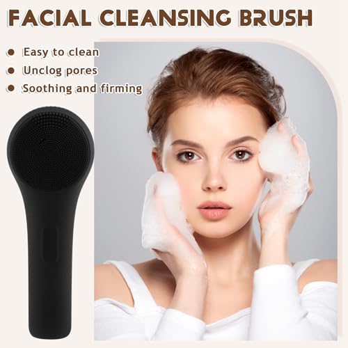 Brosse de nettoyage en silicone étanche pour votre routine beauté du soir - 4