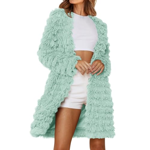 Uwdiohq Camisa Navideña Ofertas Cárdigan Largo Mujer Chaqueta Vaquera Negra De Mujer Abrigo Mujer Invierno Chaqueta Invitada Boda Chaqueta Rosa Palo Mujer Regalos para Mujer Cumpleaños