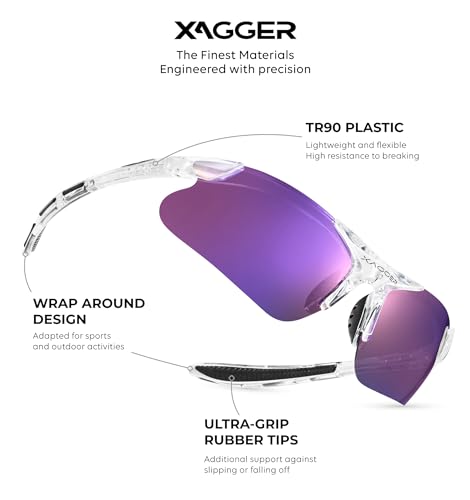 Image of Kids Youth Polarized Sports Sunglasses for Boys Girls Baseball Softball Glasses TR90 Frame