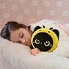 Mewaii Cute Black Cat Bee Plush Pillow, Kawaii Plushies Bee Stuffed Animal Toy, Kitten Plushies with Honeybee Outfit Costume, Soft Squishy Birthday Gifts for Kids & Girls (16 Inch) #3