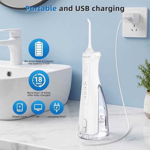 Jet dentaire hydropulseur portable pour gencives sensibles et soins - 5