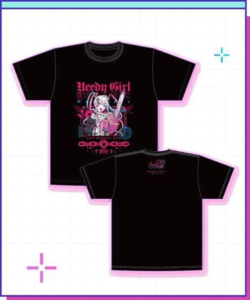 Amazon.co.jp: 3rdグッズ NEEDY GIRL OVERDOSE グラフィックTシャツ