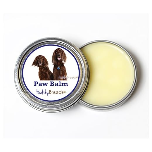 Healthy Breeds Irish Setter Dog Paw Balm 2 oz