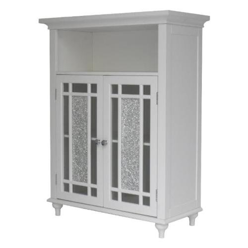 Teamson Home Badezimmer Windsor Doppeltür Bodenschrank Weiß ELG-529 Cover