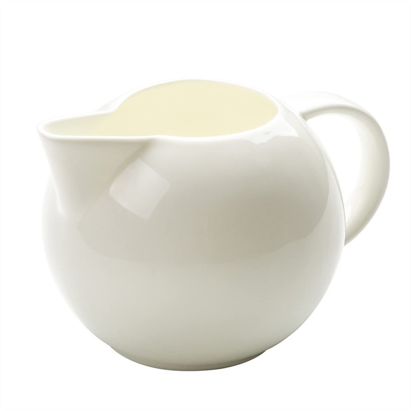 Wykwintne filiżanki do kawy, filiżanki do herbaty, dzbanek do śmietanki klasyczny ceramiczny dzbanek do mleka kawa spieniacz mleka garnek rodzina popołudniowa herbata kawa kubek do mleka restauracja ś