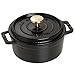 Price comparison product image Staub Cast Iron Mini Cocotte, Round 12 cm, 0.25 L, Black