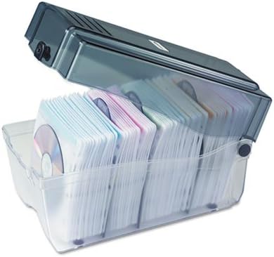 CD/DVD Storage Case, Holds 150 Discs, Sold as 2 Each
