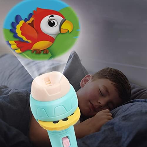 Torch Projector Projection Lighting Story Torches Light Toy Learning Bedtime Night Light For Children,Flashlight Projector For Kids,56 Images Slide Projector Torch Light,Educational Science Set