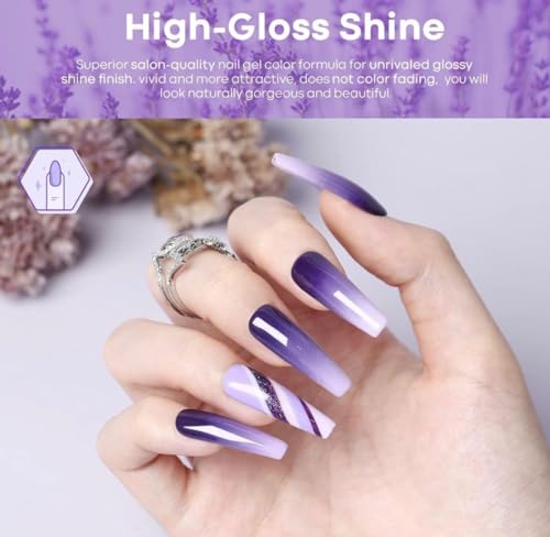 Image of Bolt Bee Gel polish Nail Lacquer | Glossy Gel Finish | Rich Pigmentation | Chip Free | Quick Drying Formula | Long Lasting Nail Polish for Women 15ml set