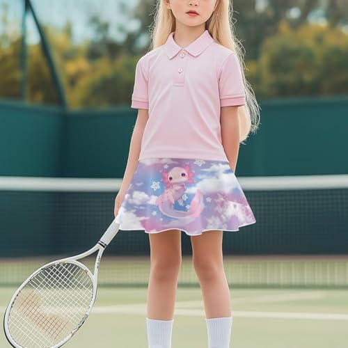 Girls' High Waisted Athletic Tennis Skorts Comfortable Stylish Skirts for Pickleball4