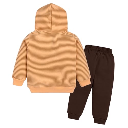 Image of LuvLap Baby Boys Full Sleeve Sweatshirt & Pyjama Set