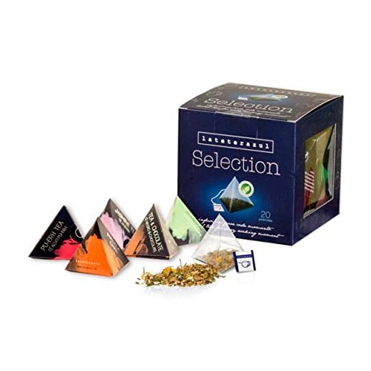 LA TETERA AZUL Pack De Tés E Infusiones. Surtido De Infusiones Variadas. Set De Infusiones Ideal Para Regalo. 20 Pirámides Envueltas Individualmente.