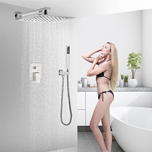 Robinet de douche anti-calcaire 16 pouces avec valve de contrôle stable